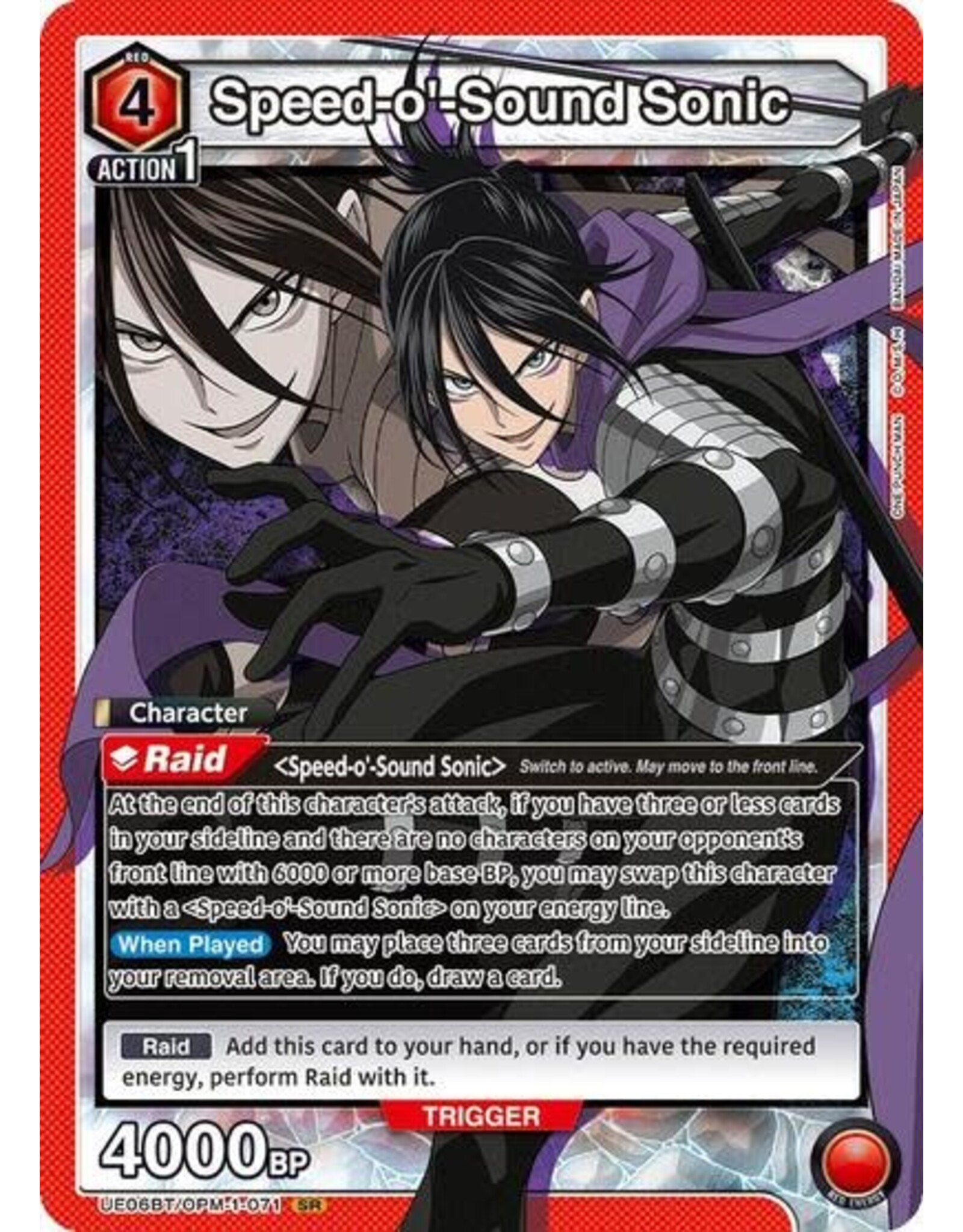 Speed-o'-Sound Sonic (071) - UE06BT/OPM-1-071 (Foil, Super Rare)