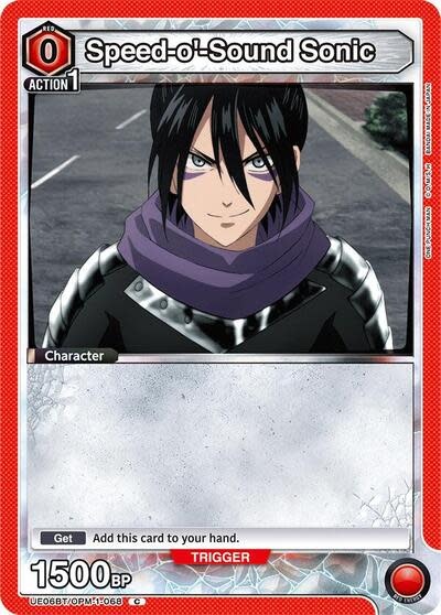 Speed-o'-Sound Sonic (068) (Box Topper Foil) - UE06BT/OPM-1-068 (Foil, Common)