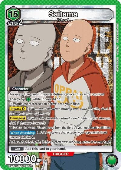 Saitama (062) - UE06BT/OPM-1-062 (Foil, Super Rare)