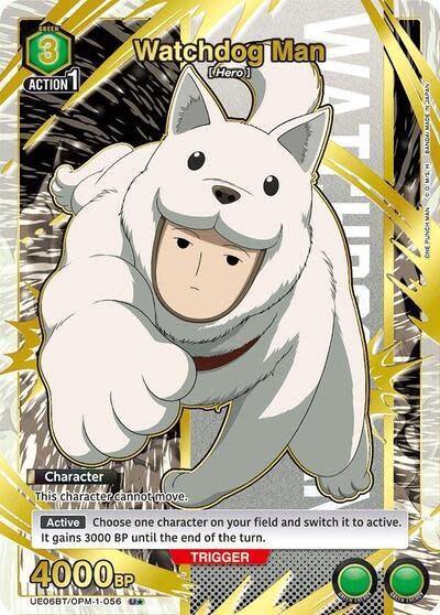 Watchdog Man (U*) - UE06BT/OPM-1-056 (Foil, Uncommon 1-Star)