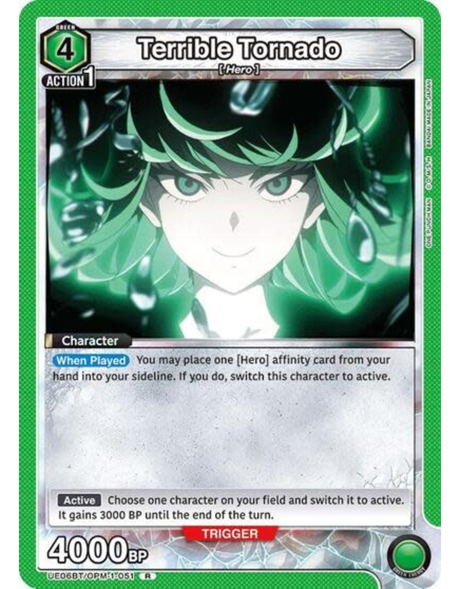 Terrible Tornado (051) - UE06BT/OPM-1-051 (Foil, Rare)