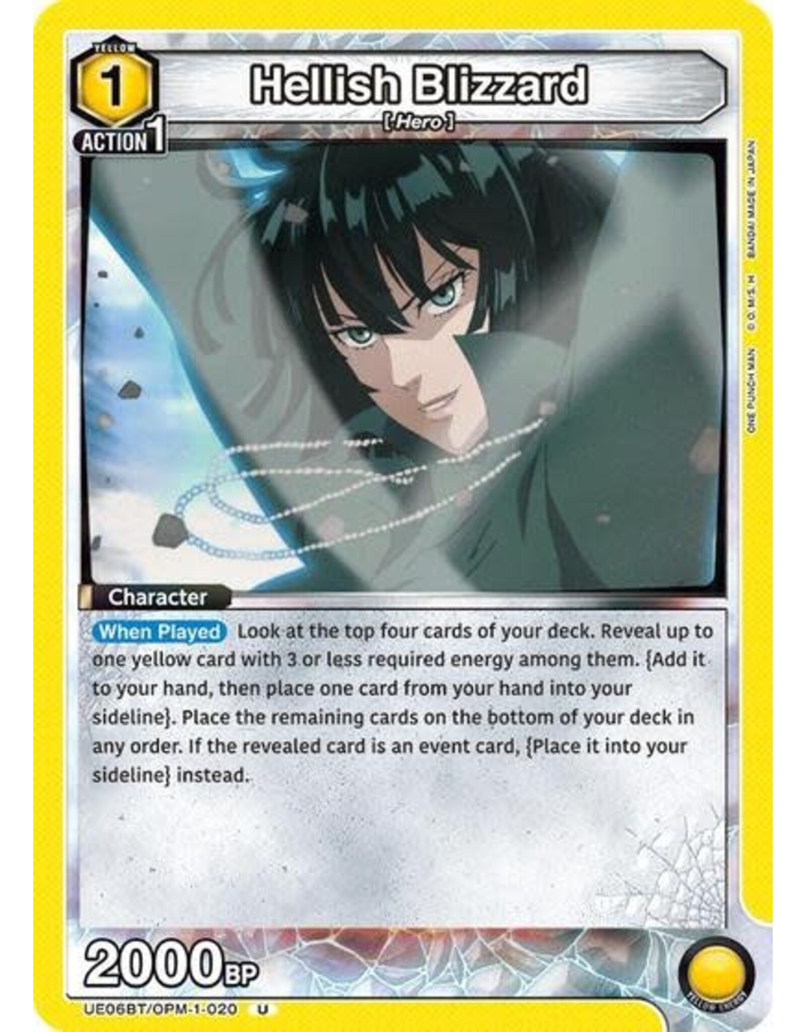 Hellish Blizzard (020) - UE06BT/OPM-1-020 (Normal, Uncommon)
