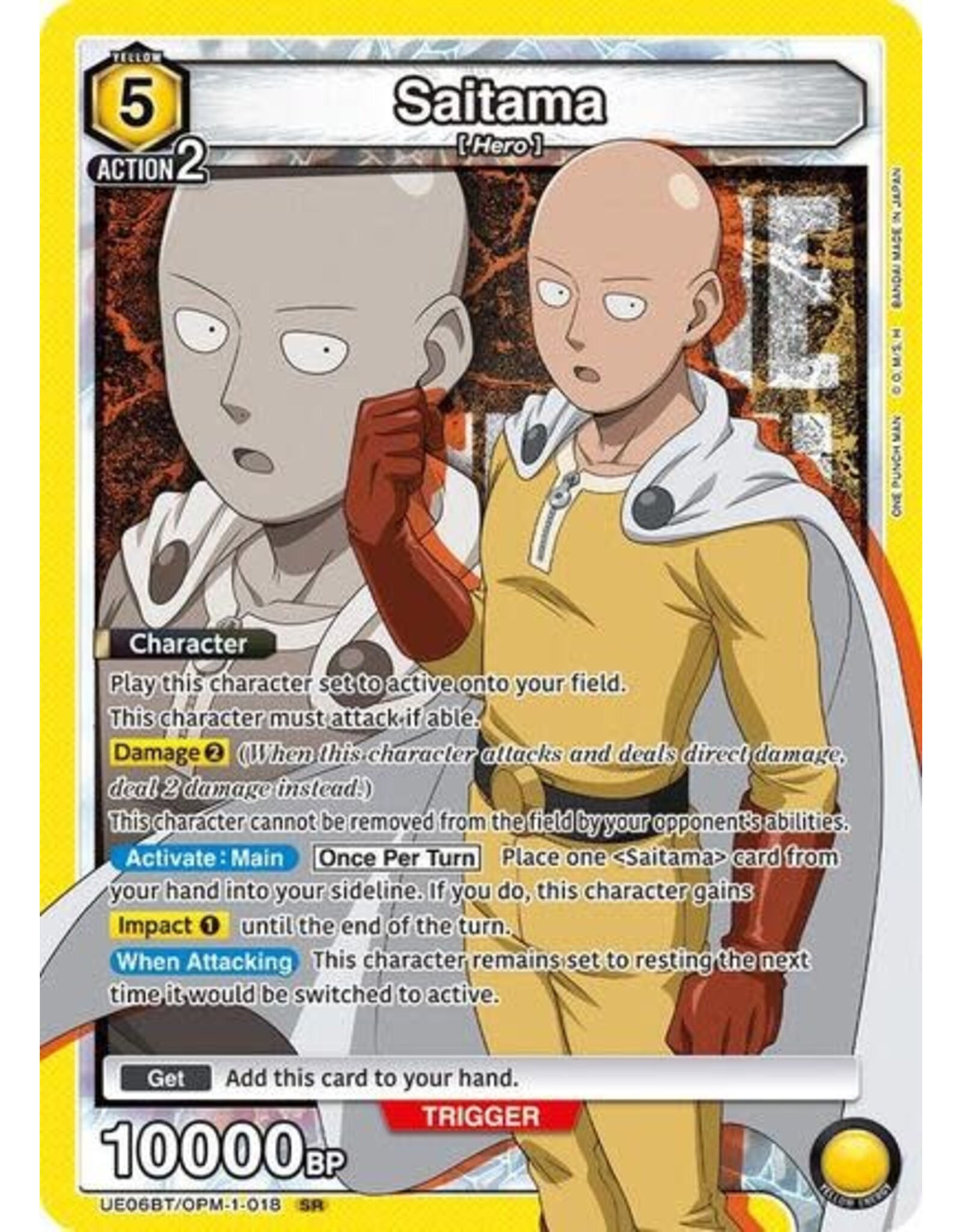 Saitama (018) - UE06BT/OPM-1-018 (Foil, Super Rare)