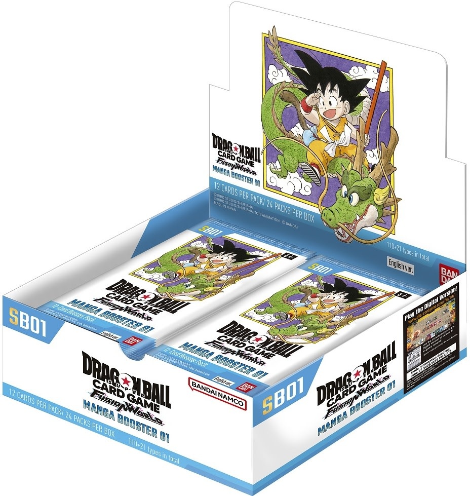 Bandai Dragon Ball Super Fusion World - Manga Booster 01 (SB01) Booster Box