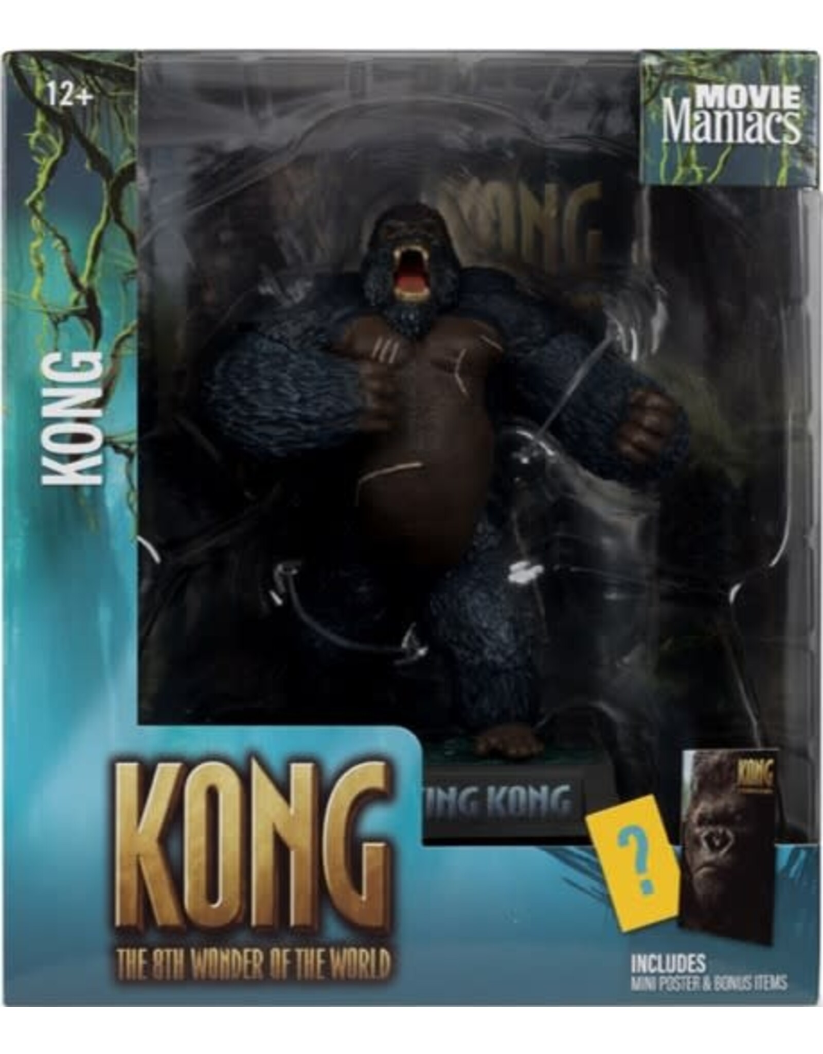 Movie Maniacs: King Kong - The 8th Wonder Of The World 6" Figure