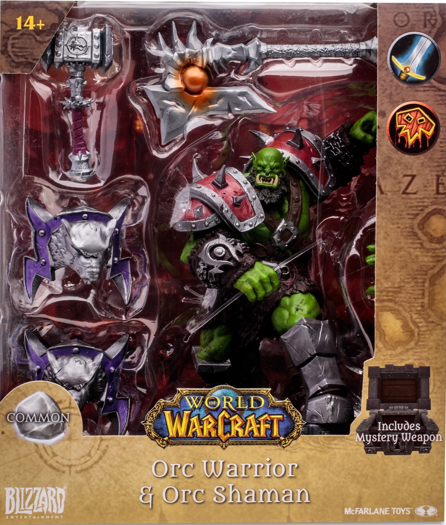 McFarlane Toys World of Warcraft - Orc Warrior & Shaman 6' Figure