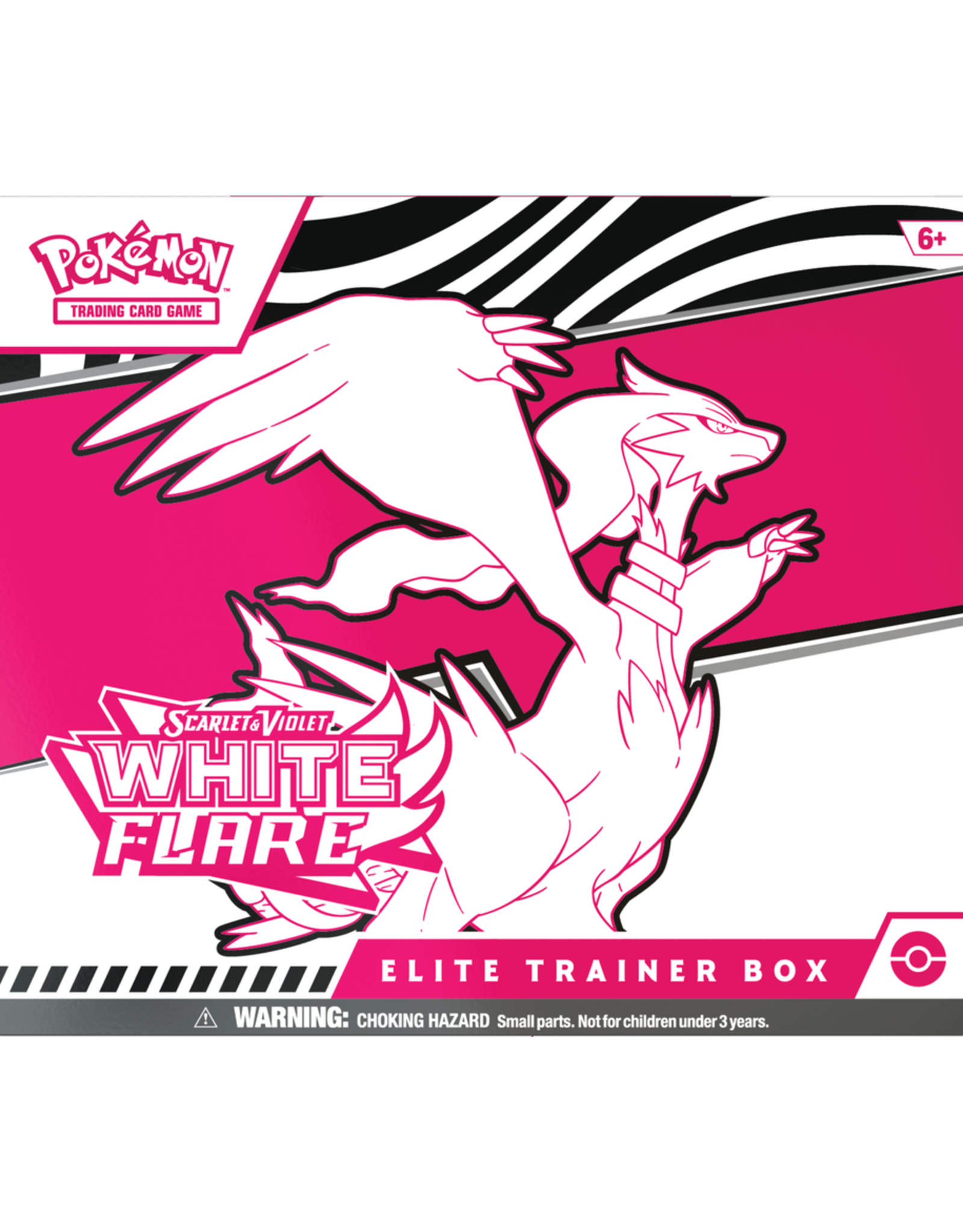 The Pokemon Company Pokémon Trading Card Game - White Flare Elite Trainer Box