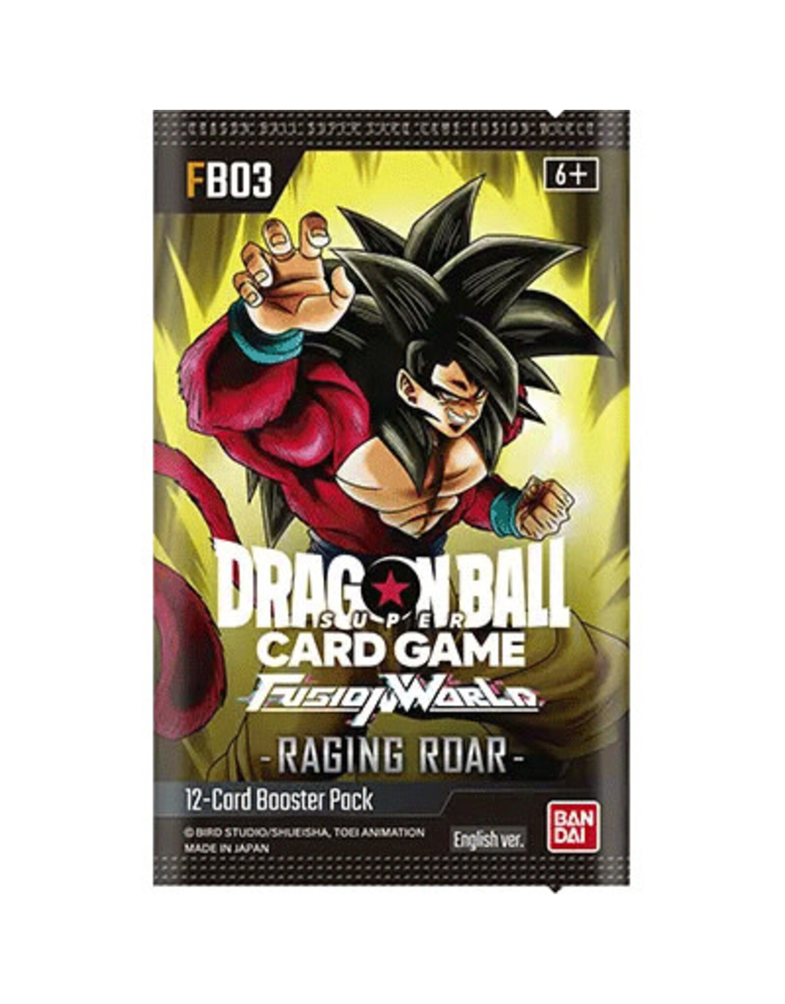 Bandai Dragon Ball Super Fusion World - Raging Roar Booster Pack