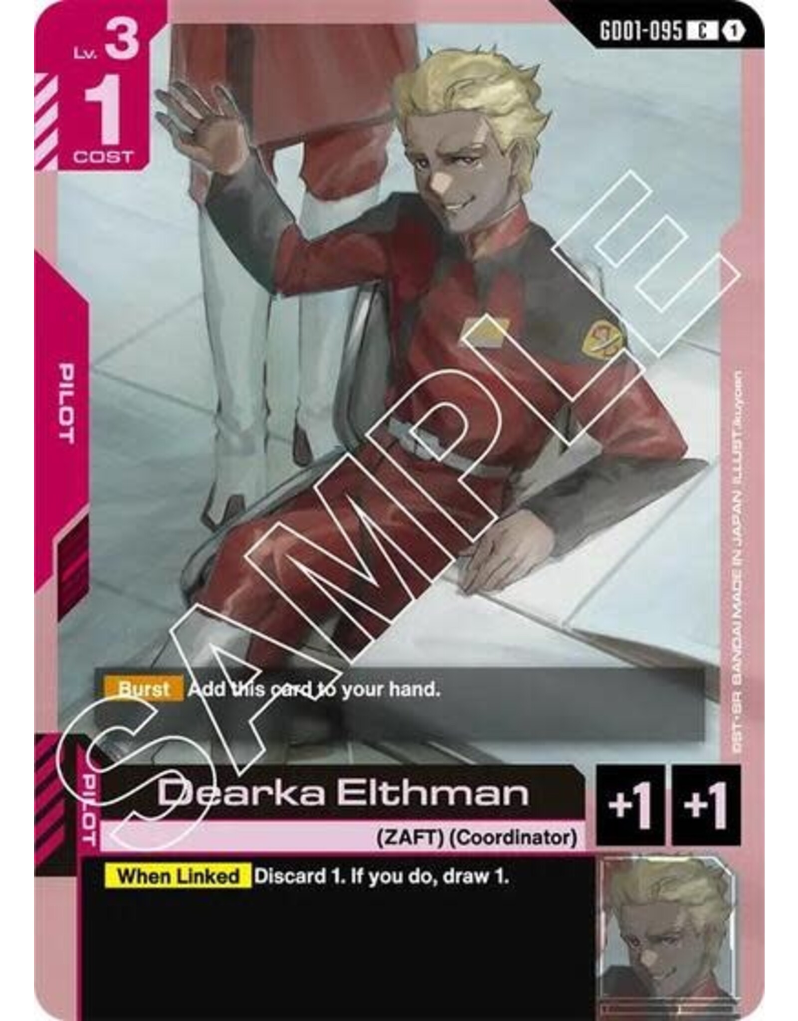 Dearka Elthman - GD01-095 (Normal, Common)