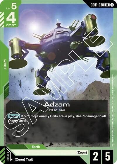 Adzam - GD01-038 (Normal, Uncommon)