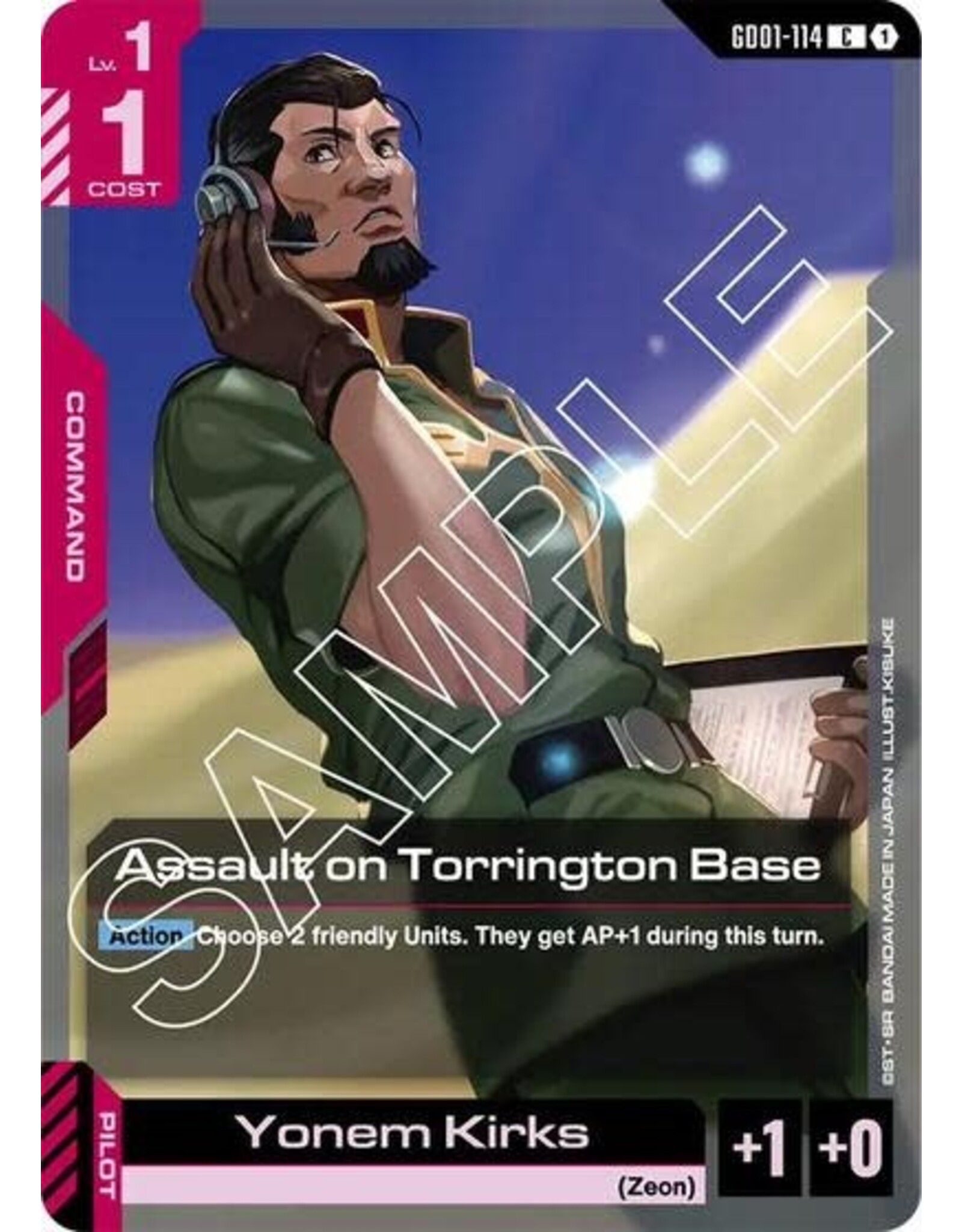 Assault on Torrington Base - GD01-114 (Normal, Common)
