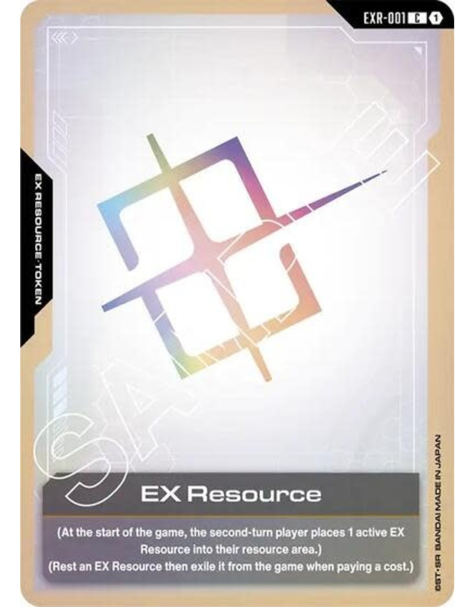 EX Resource - EXR-001 (Normal, Common) (GD01)