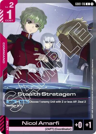 Stealth Stratagem - GD01-116 (Normal, Common)