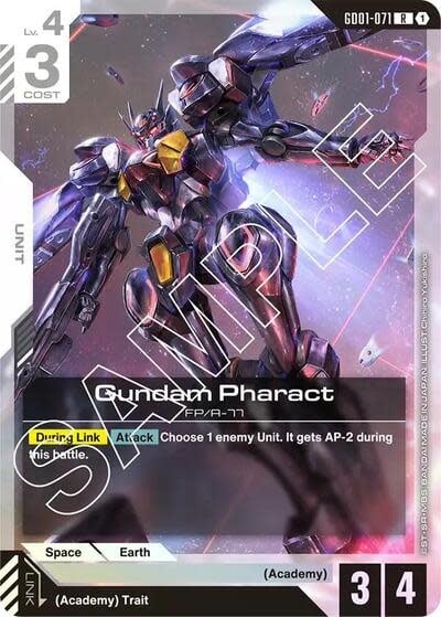 Gundam Pharact - GD01-071 (Holofoil, Rare)