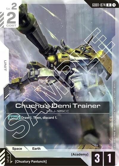 Chuchu's Demi Trainer - GD01-074 (Holofoil, Rare)