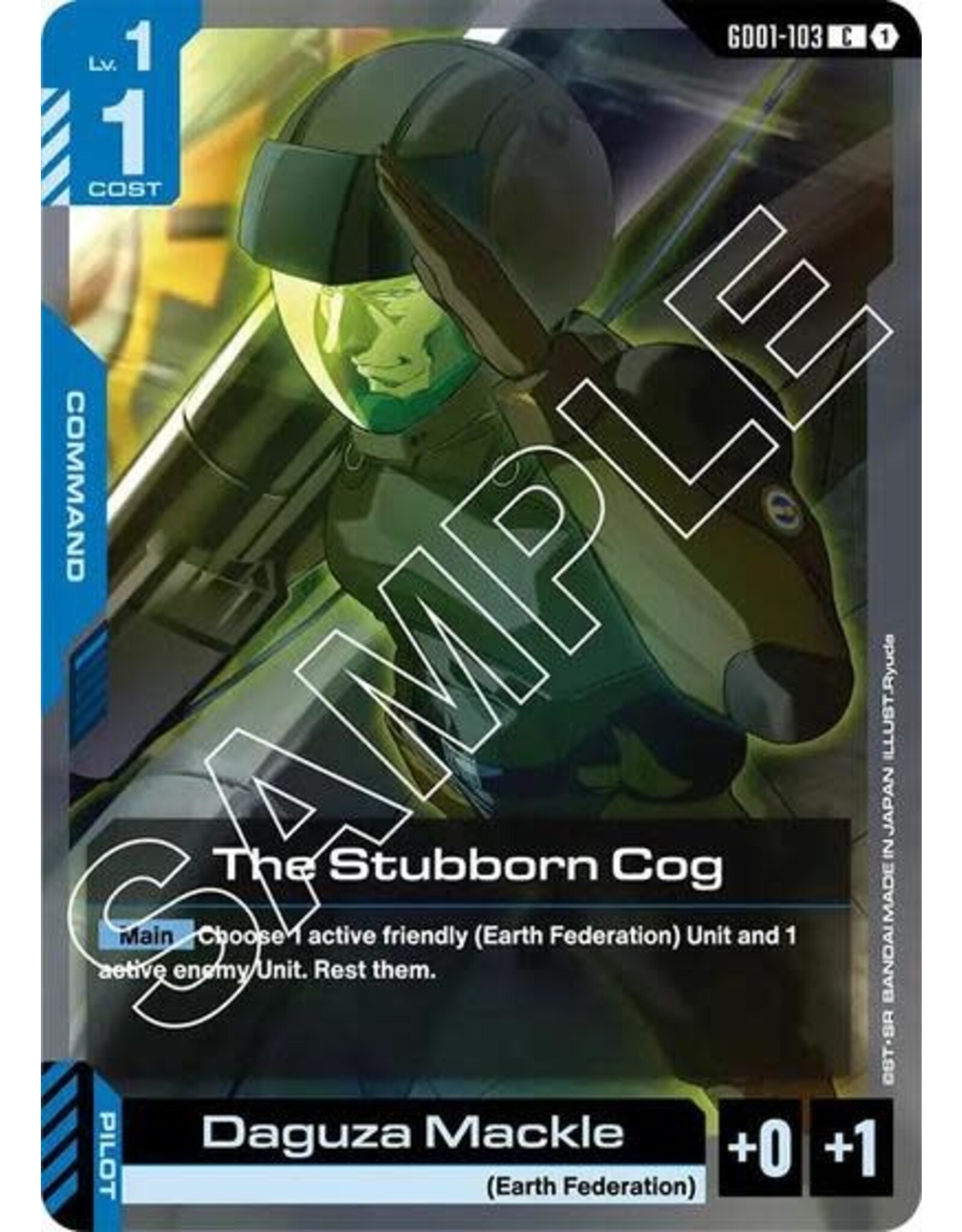 The Stubborn Cog - GD01-103 (Normal, Common)