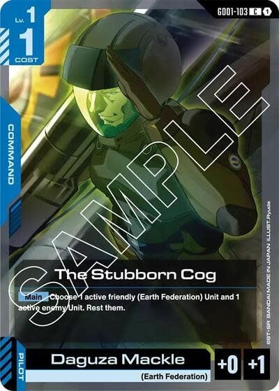 The Stubborn Cog - GD01-103 (Normal, Common)