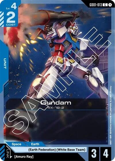 Gundam (GD01-013) (Normal, Common) (GD01)