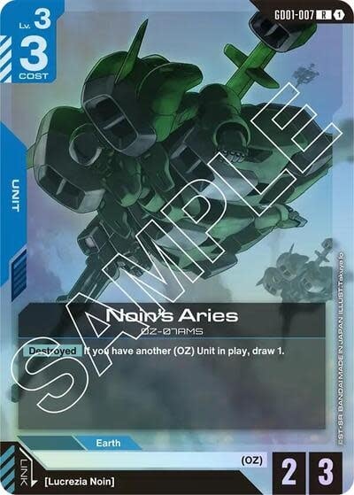 Noin's Aries - GD01-007 (Holofoil, Rare)