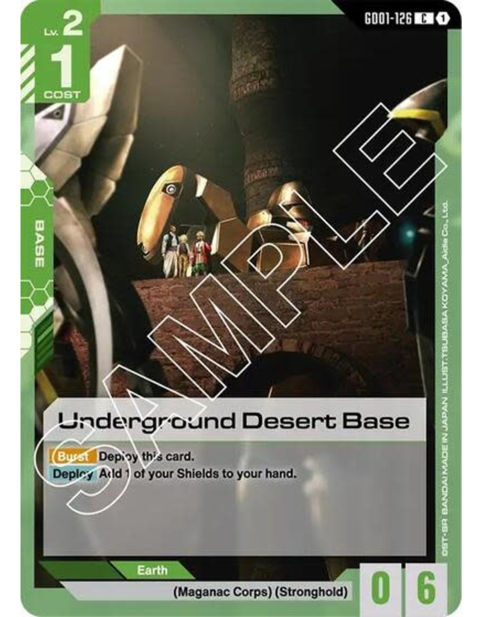 Underground Desert Base - GD01-126 (Normal, Common)