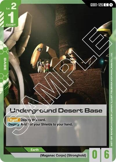 Underground Desert Base - GD01-126 (Normal, Common)