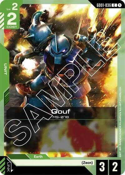 Gouf - GD01-036 (Normal, Common)