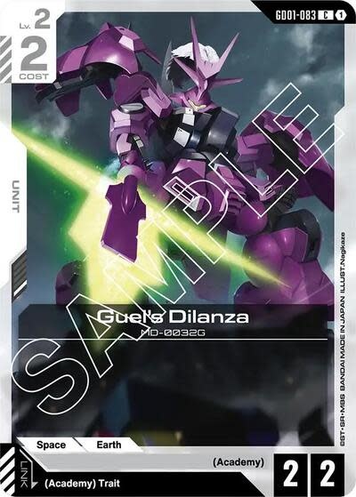 Guel's Dilanza - GD01-083 (Normal, Common)