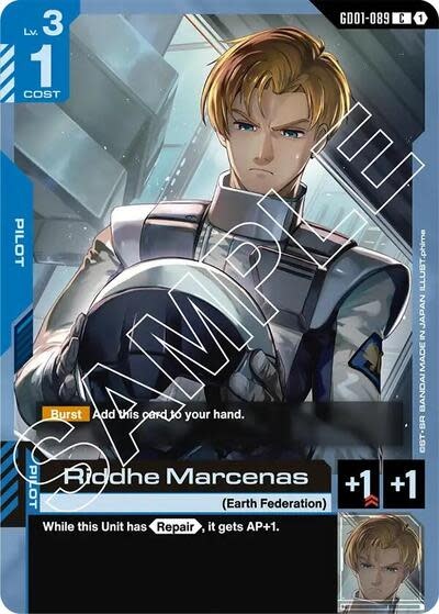 Riddhe Marcenas - GD01-089 (Normal, Common) (GD01)