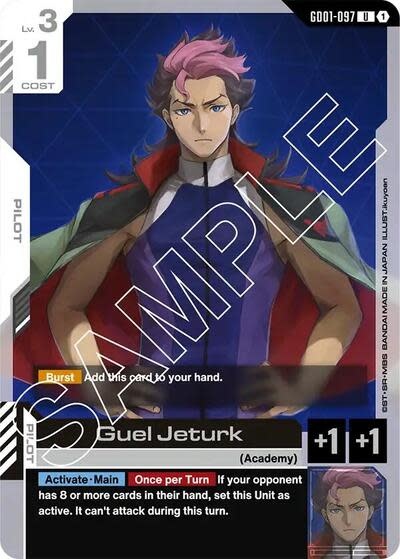 Guel Jeturk - GD01-097 (Normal, Uncommon) (GD01)