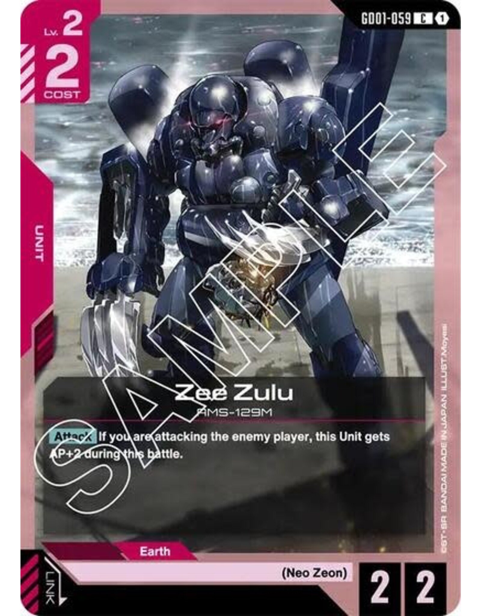 Zee Zulu - GD01-059 (Normal, Common)