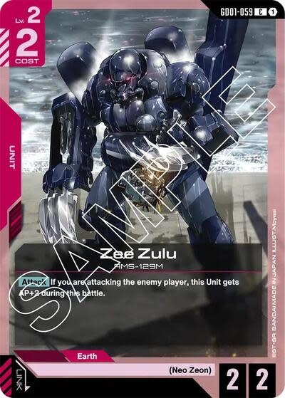 Zee Zulu - GD01-059 (Normal, Common)