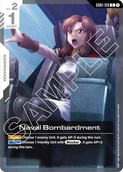 Naval Bombardment - GD01-120 (Normal, Common) (GD01)