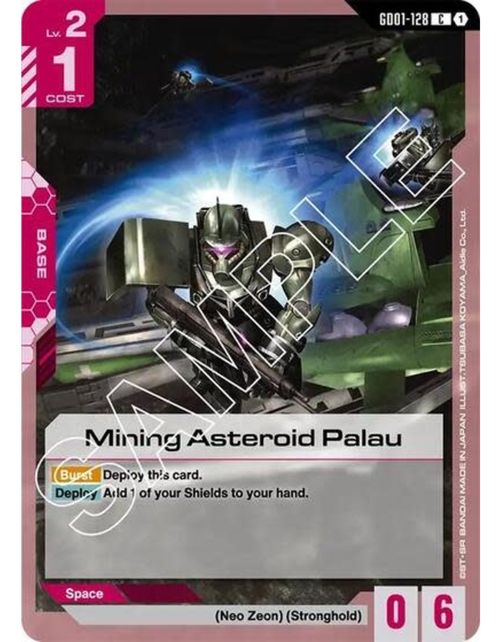 Mining Asteroid Palau - GD01-128 (Normal, Common)