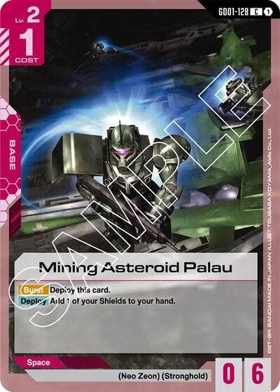 Mining Asteroid Palau - GD01-128 (Normal, Common)