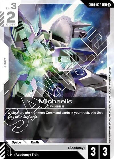 Michaelis - GD01-076 (Normal, Uncommon) (GD01)