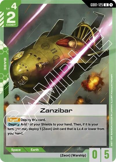 Zanzibar - GD01-125 (Normal, Uncommon)