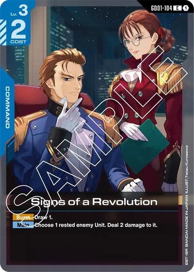 Signs of a Revolution - GD01-104 (Normal, Common)