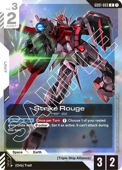 Strike Rouge - GD01-069 (Holofoil, Rare)