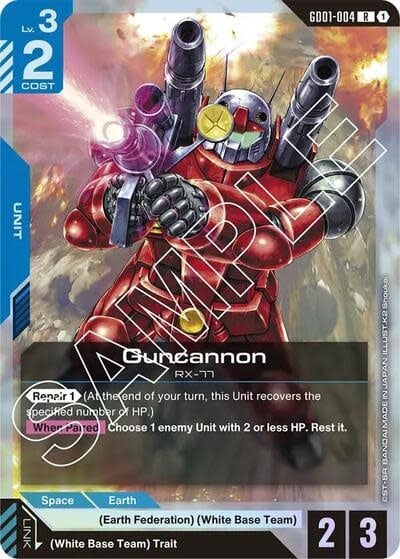 Guncannon - GD01-004 (Holofoil, Rare) (GD01)