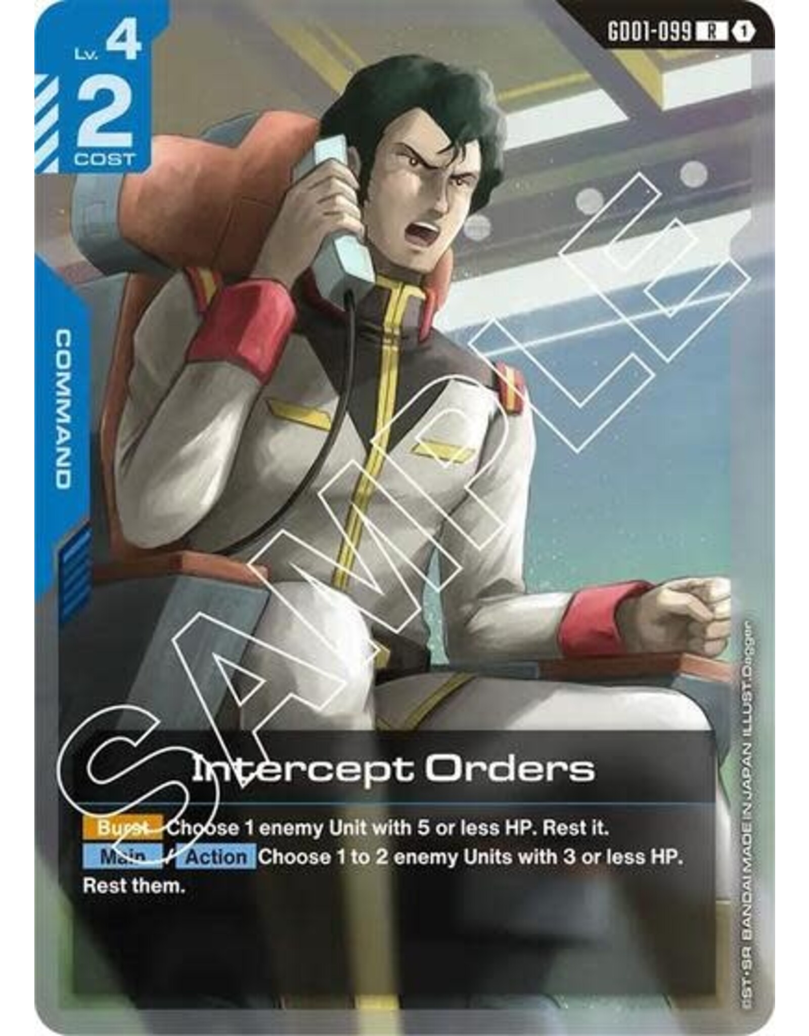 Intercept Orders - GD01-099 (Holofoil, Rare) (GD01)