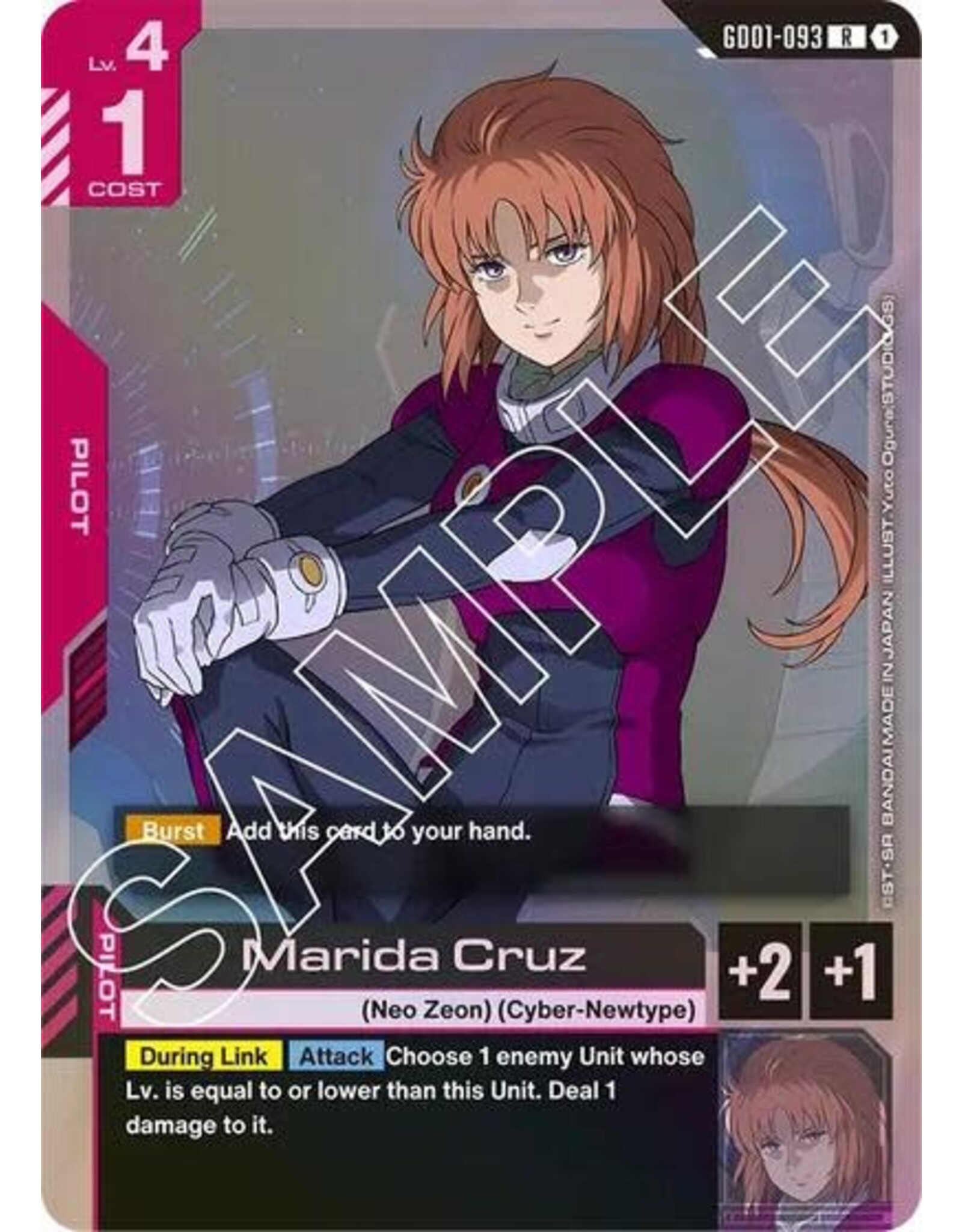 Marida Cruz - GD01-093 (Holofoil, Rare)