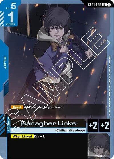 Banagher Links - GD01-088 (Normal, Uncommon) (GD01)