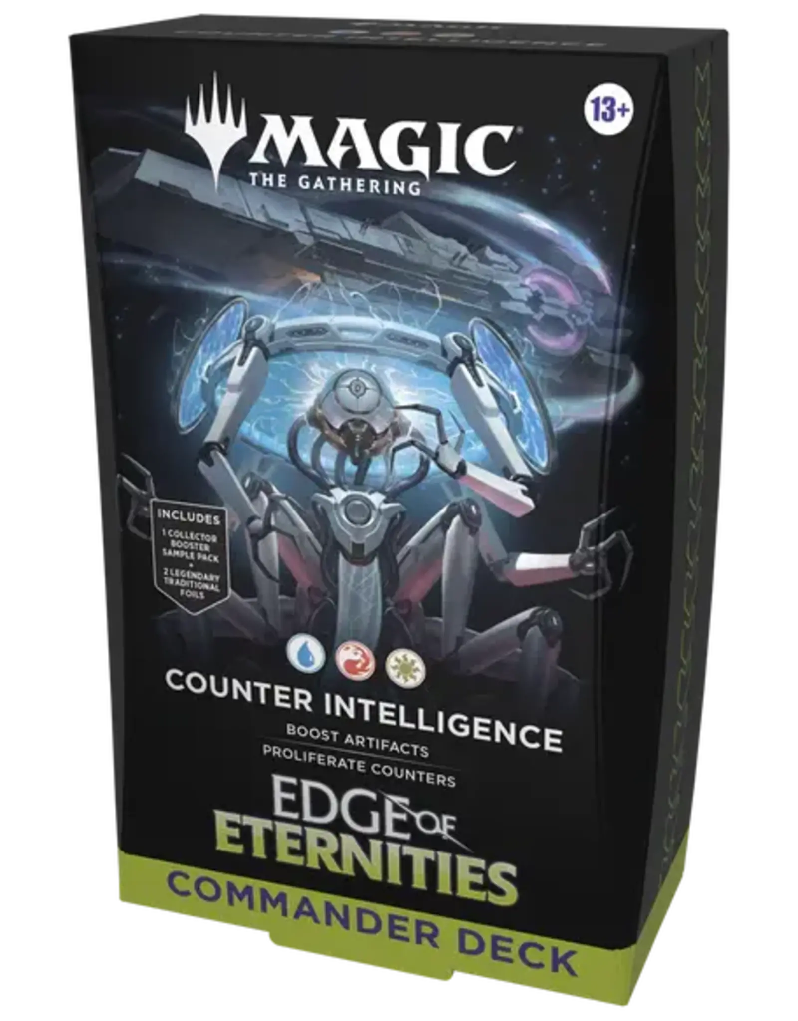 Wizards of the Coast Magic: The Gathering - Edge of Eternities Counter Intelligence Commander Deck