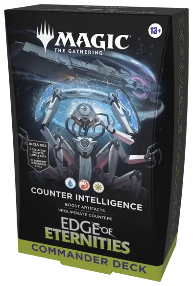 Wizards of the Coast Magic: The Gathering - Edge of Eternities Counter Intelligence Commander Deck
