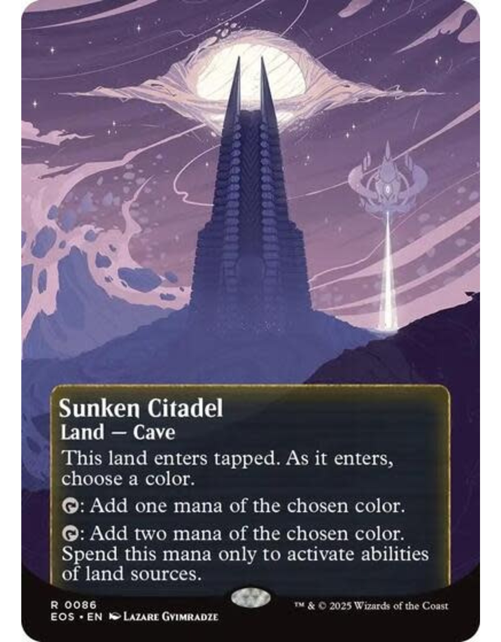 Sunken Citadel (0086) (Borderless) (Normal, R)
