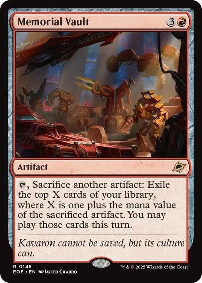 Memorial Vault - 145 (Foil, R)