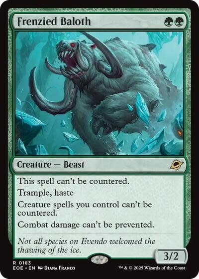 Frenzied Baloth - 183 (Foil, R)