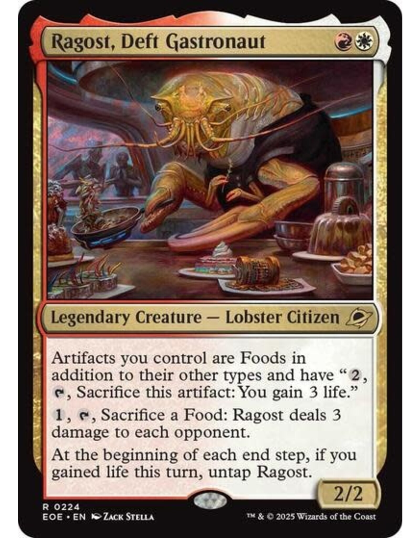 Ragost, Deft Gastronaut - 224 (Foil, R)