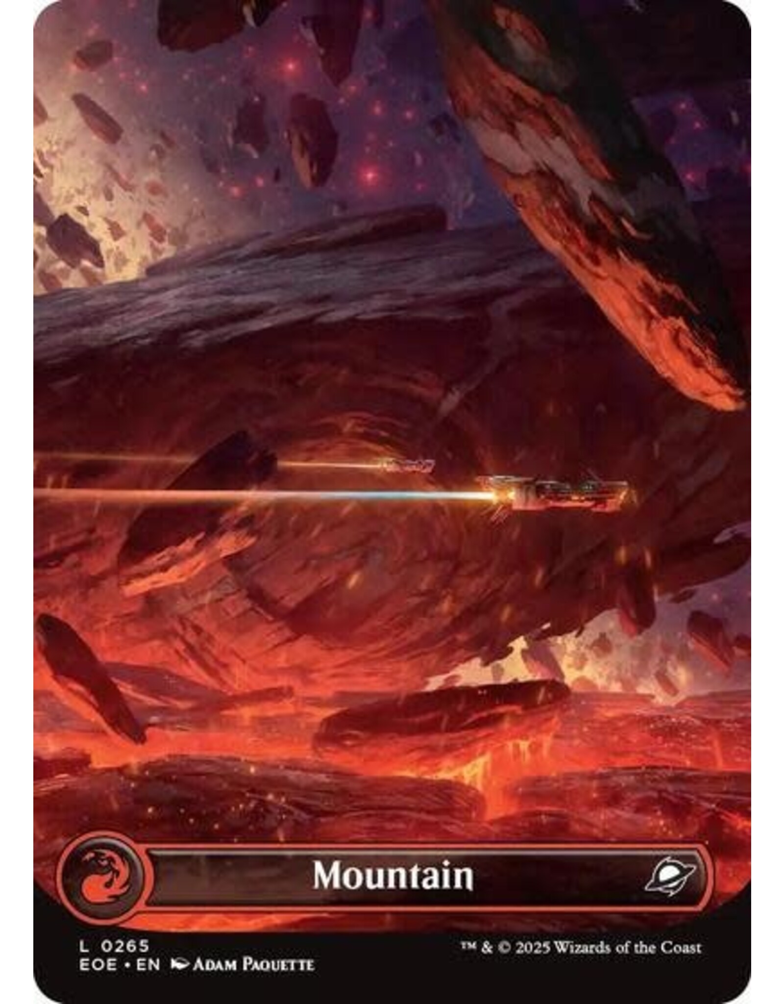Mountain (0265) (Borderless) (Foil, L)