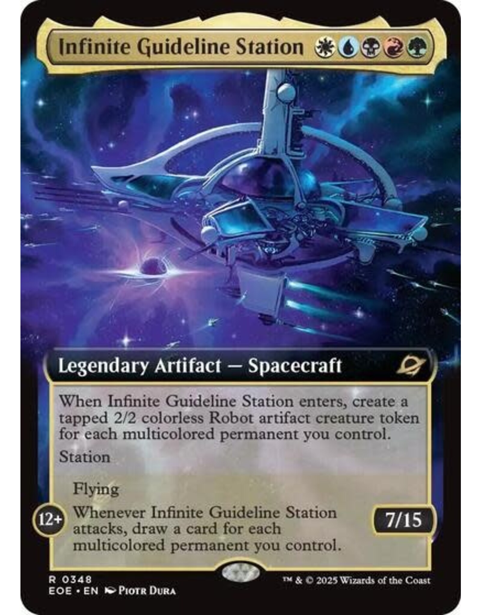 Infinite Guideline Station (Extended Art) - 348 (Foil, R)